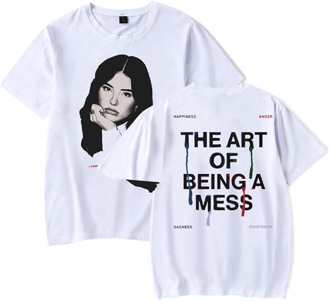 Lauren Spencer Smith The Art of Being A Mess Tour Tee Merch Men Women TShirt Trendy Streetwear Short Sleeve