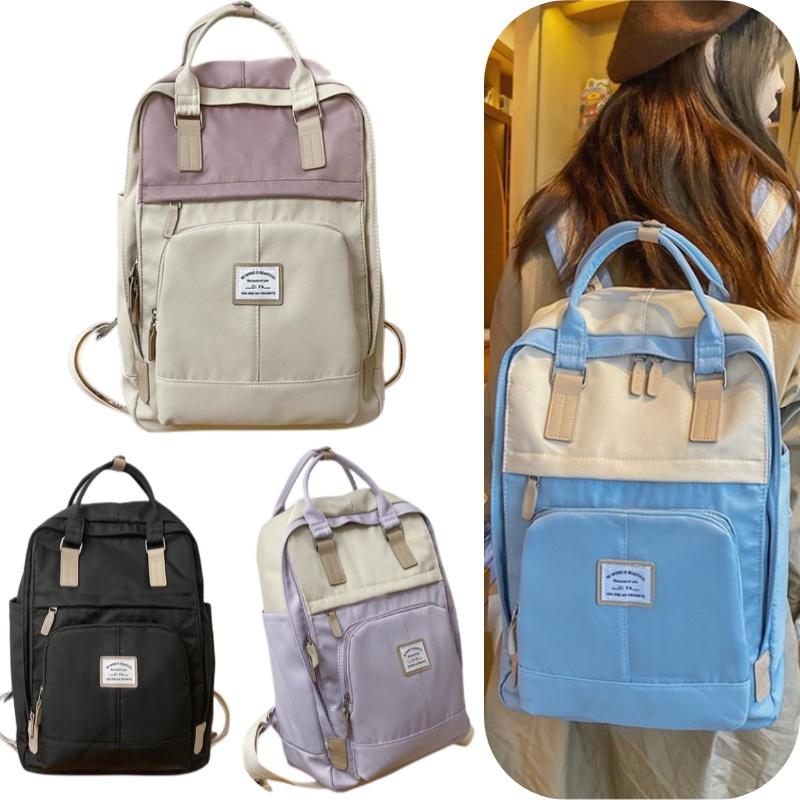 Large Capacity Canvas Backpack For Students And Travelers Cardimu 69050