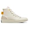 Converse Chuck 70 High Egret Желтые женские кроссовки Кремово-красные A07117C