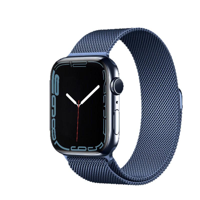 Совместимый миланский металлический магнитный ремешок для Apple Watch S11/10