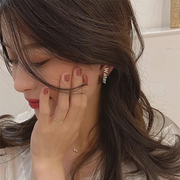 Korean Floral Earrings: Trendy 2025 Design for Women - Light Luxury, Niche Spring/Summer Style