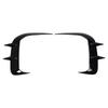 Front Bumper Spoiler Fog Light Trim Gloss Black Sporty Decorative Auto Front Air Vent Splitters for 5 Series I5 G60 G61