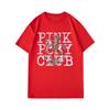 Pink Pony Club T-Shirt Summer Casual Cotton T-Shirt Breathable Comfortable Men's T-shirts Oversized Men's Clothing Y2k Clothes
