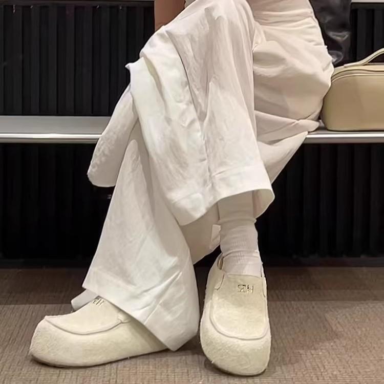 Small Man Increases Height 5cm Old Money Wind Thick-soled Half Slippers Women's Summer 2025 New Korean Version Bag Head Boken Shoes