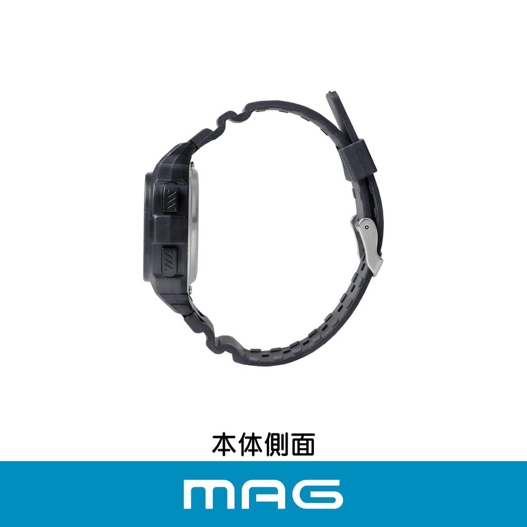 MAG BK Цифровые полиуретановые Маленькие Подходят для детей MW-550A Часы, Солнечная батарея, Двойное питание, Водонепроницаемые, Ремешок, Размер,