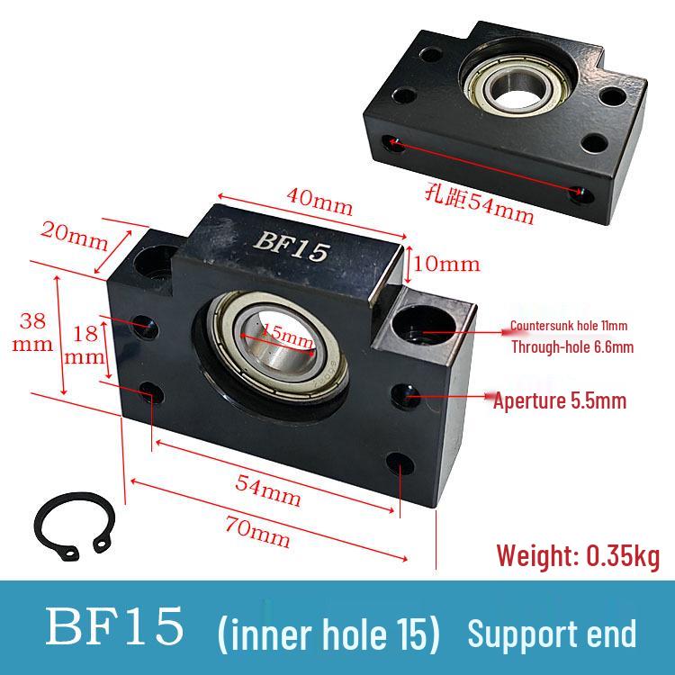 Ball Screw Support Seat for Engraving Machines: BK/BF12, 15, 20, 25 Fixing Bearing