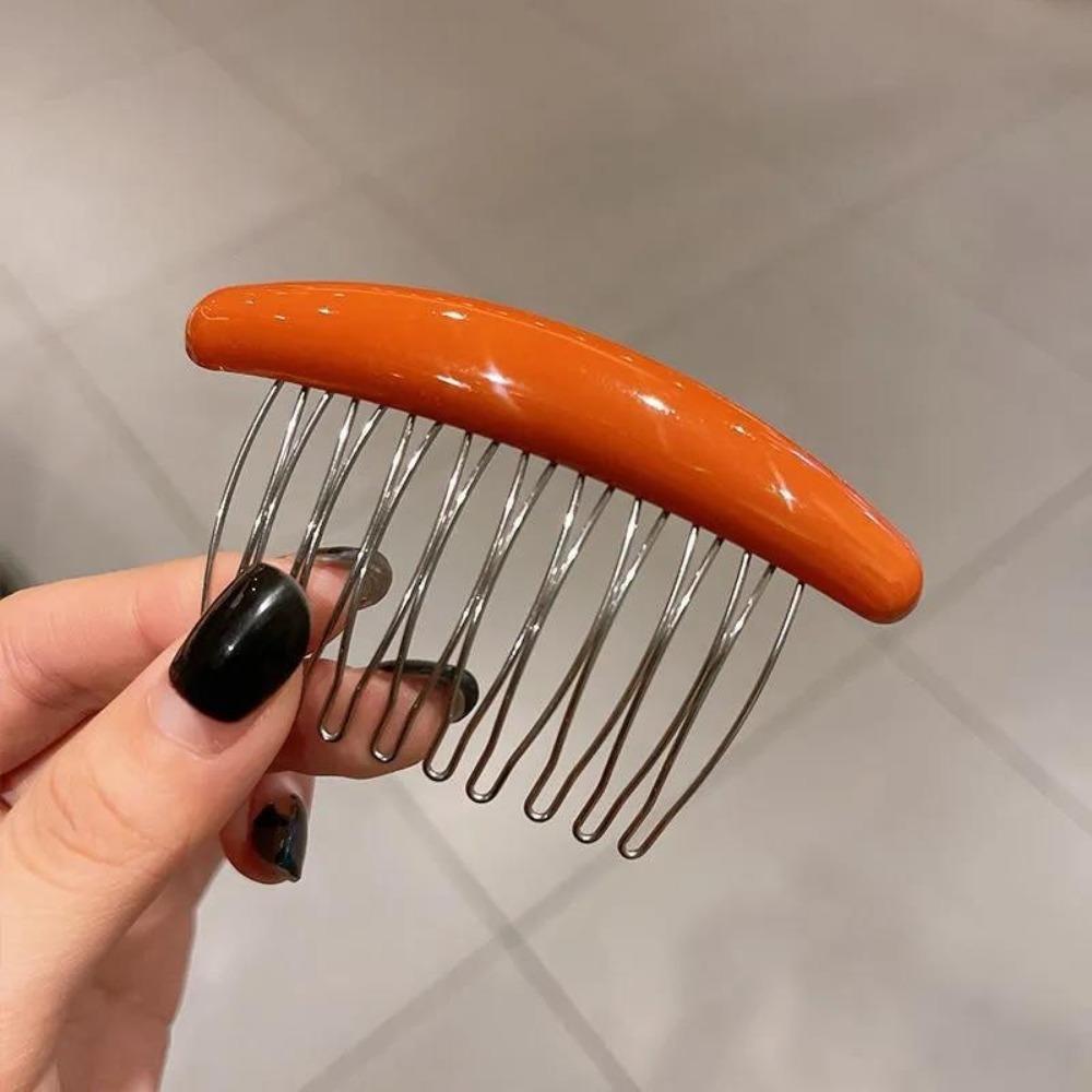 Акриловый модный темпераментный нескользящий гребень для волос гребень для волос аксессуары для волос на выход гребень для волос шпилька