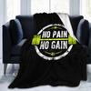 Фланелевые пледы с принтом Powerhouse Gym Мягкие Уютные Дорожные Пледы Легкие Теплые Пушистые Плюшевые Пледы для Дивана Кушетки Кровати