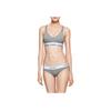 Solid V-Neck Bra Women Underwear Gray QF1654-020