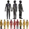 Kids Mighty Morphin Power Rangers Costume Jumpsuit For Halloween Or Cosplay Parties