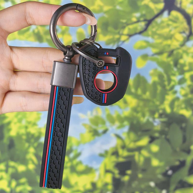 Scratch Resistant Silicone Key Case With Keychain For Honda CB650R CB500X CB500F CB1100 CB1000R CB125R CB300R