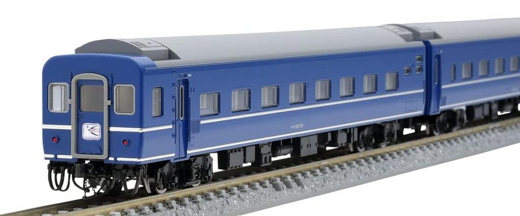 TOMIX N Gauge JNR 24 Series 25 100 Type Hayabusa Set 98802 Railway Model Passenger Car