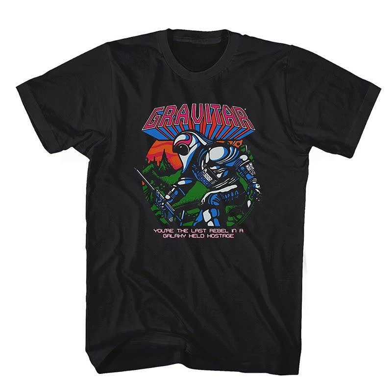Y2k 80s American Retro Arcade Game Machine American Retro Shortsleeved Tshirt