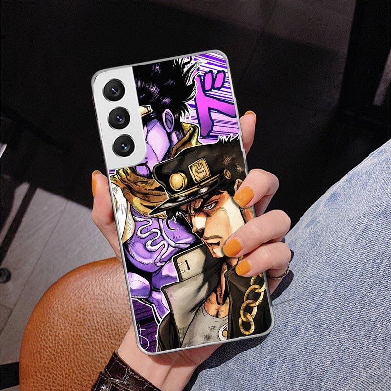 Чехол для телефона JoJo's Bizarre Adventure Stardust Crusaders Для Samsung Galaxy S24 S25 Edge S26 Ultra S23 S22 S21 Plus S20 FE + Perso