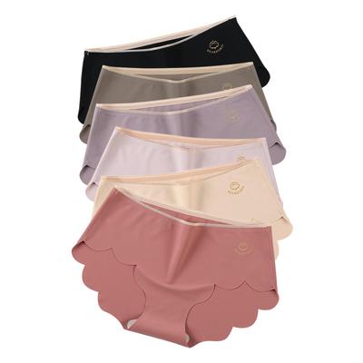 Японский набор из 6 бесшовных шорт из хлопка, очень мягких [dear doris] [Оригинальный продукт] женские, женское нижнее белье, бесшовные, трусики, приятные к коже,