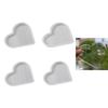 Heart Shaped Candle Mold for DIY Candle Soap Plaster Ornament Decor Heart Resin Silicone Mold Epoxy Resin Casting Molds