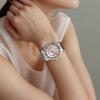 Casio Стандартная серия кварцевый механизм стальной ремешок японские и корейские часы женские часы розовый циферблат LTP-1358D-4A