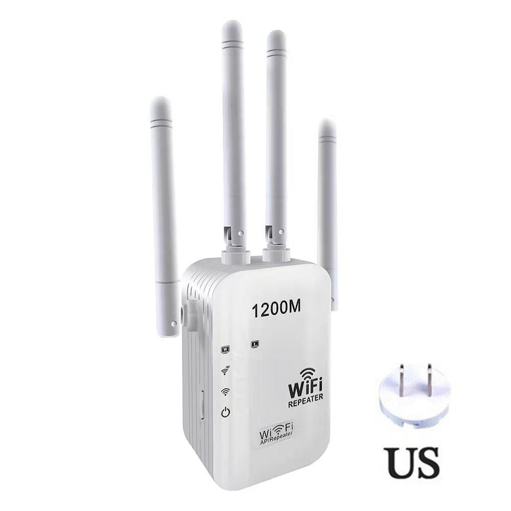 WiFi Range Extender Repeater 1200Mbps Dual Band Wireless Router Signal Booster