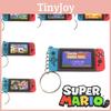 Super Mario Switch Game Console Model Keychain Pendant Keyring For Kids Gifts Xmas