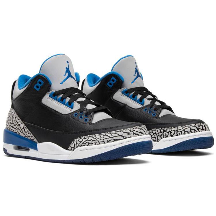 Jordan 3 Ретро Спорт Синий 136064-007