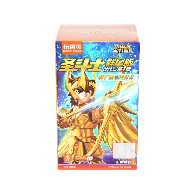 Фигурка Золотого Святого Blokees Версия Галактики 02 Весы Доко Стрелец Saint Seiya Собираемые Игрушки Подарок на День Рождения для Детей