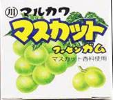 Marukawa Gum Large Capacity Set of 50 Sticky Gum Box Orange Grape Strawberry Muscat Cola 5 Types X 10 Pieces Assortment of Candies Snack Bag Okayashi