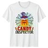 Candy Inspector TShirt Halloween Candy Halloween Gift For Him And Her