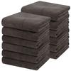 Bath Towel Large Esthetic Towel Commercial Use Microfiber 70 X 140cm 960 Momme Set of 12 Gray Esthetics Salon Quick Drying Instant Absorption Large