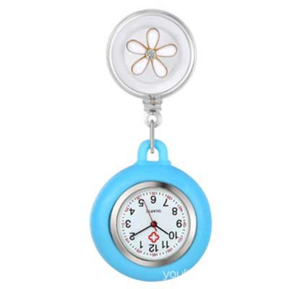Выдвижные карманные часы для здоровья, силиконовые значки, карманные часы, часы, подарки, больница, здоровье