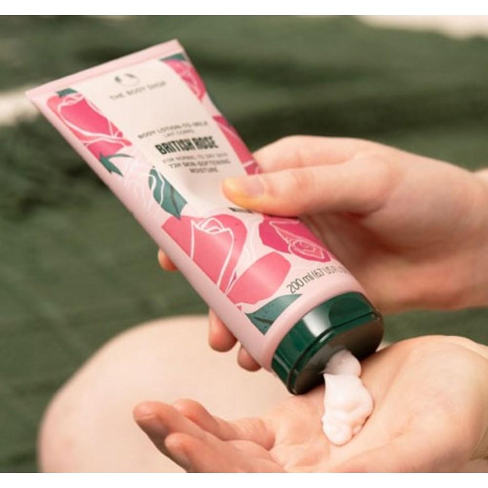 The Body Shop Body Lotion British Rose, 200ml, 1 Unit