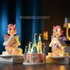 Princess Castle Sakura Tree House Micro Grade Lauding Building Block Girl Puzzle