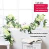 Искусственная роза, вьющаяся лоза, подвесная корзина и украшение арки