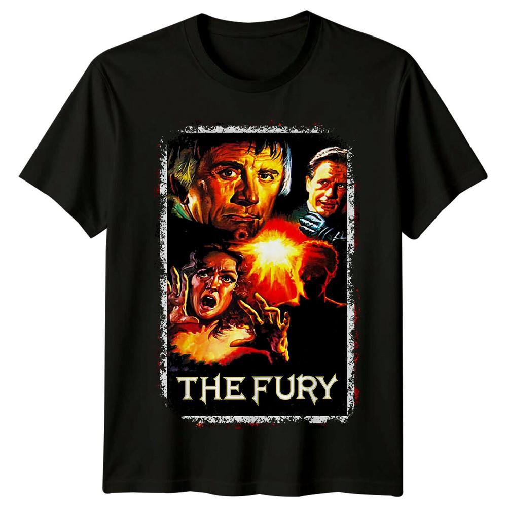Ярость (1978) Футболка с постером фильма в стиле ретро 70-х, унисекс