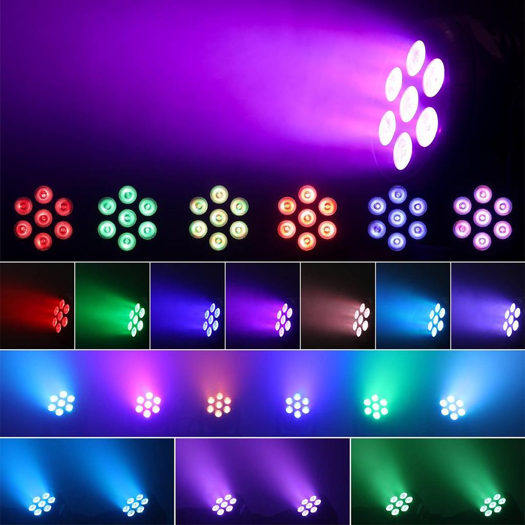 Da Pu 7x10W LED Moving Head Stage Lights for Performances