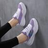 Women’s Running Sneakers Casual Socks Shoes Purple Lightweight Walking Shoes Over Sized
