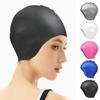 Swimming Hat Ear Protection Swim Cap Ergonomic Design High Elastic Friendly To Skin Full Coverage Long Hair Swim Cap