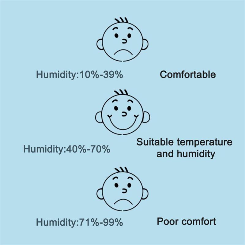 Мини-термометр для помещения, цифровой ЖК-дисплей, электронный термометр, гигрометр, домашний монитор влажности, измеритель температуры, датчик