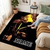 Custom Name Nightmare Icon Living Room Non-Slip Area Rug Soft Carpet for Bedroom Kids Playroom Sofa Office Home Decor Doormat