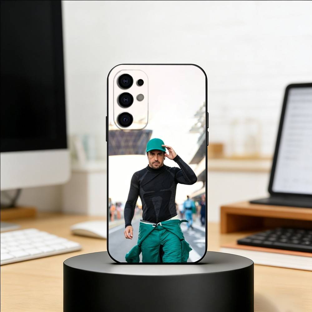 Крутой чехол для телефона A-Fernando A-Alonso для Samsung S25, S24, S21, S22, S23, S30, Ultra, S20, Plus, Fe, Мягкий силиконовый черный чехол