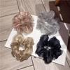 Large Mesh Hair Ring Women's Korean Style Simple Fashion Scrunchie Hair Accessories