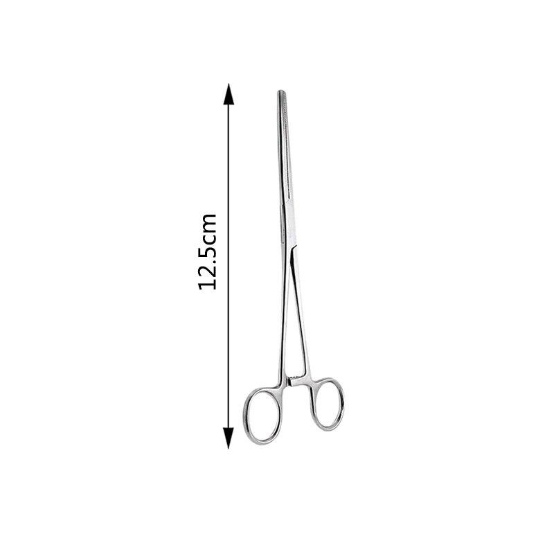 Stainless Steel Hemostatic Forceps Surgical Forceps Hemostat Locking Clamps Forceps Fishing Pliers Curved Pliers Straight Pliers
