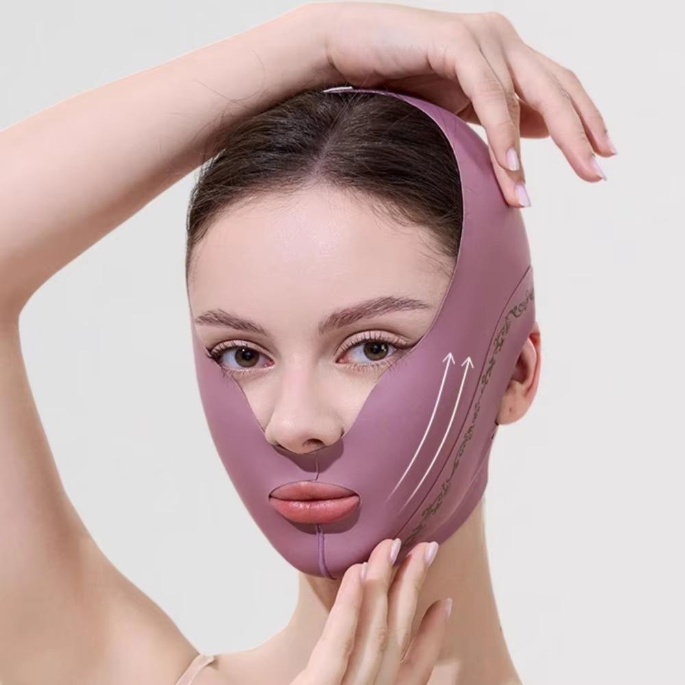 Portable Adjustable Face Slimming Bandage Upgraded Lifting Belt Facial Massage Strap Anti Wrinkle V Line Sleep Mask Chin Cheek