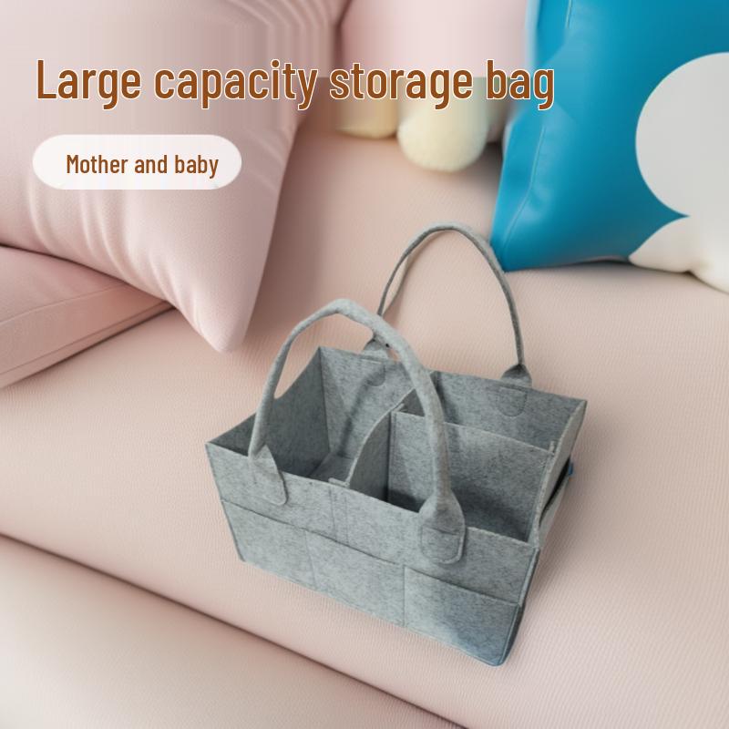 Large Capacity Travel Diaper Bag: Mother and Baby Storage Handbag