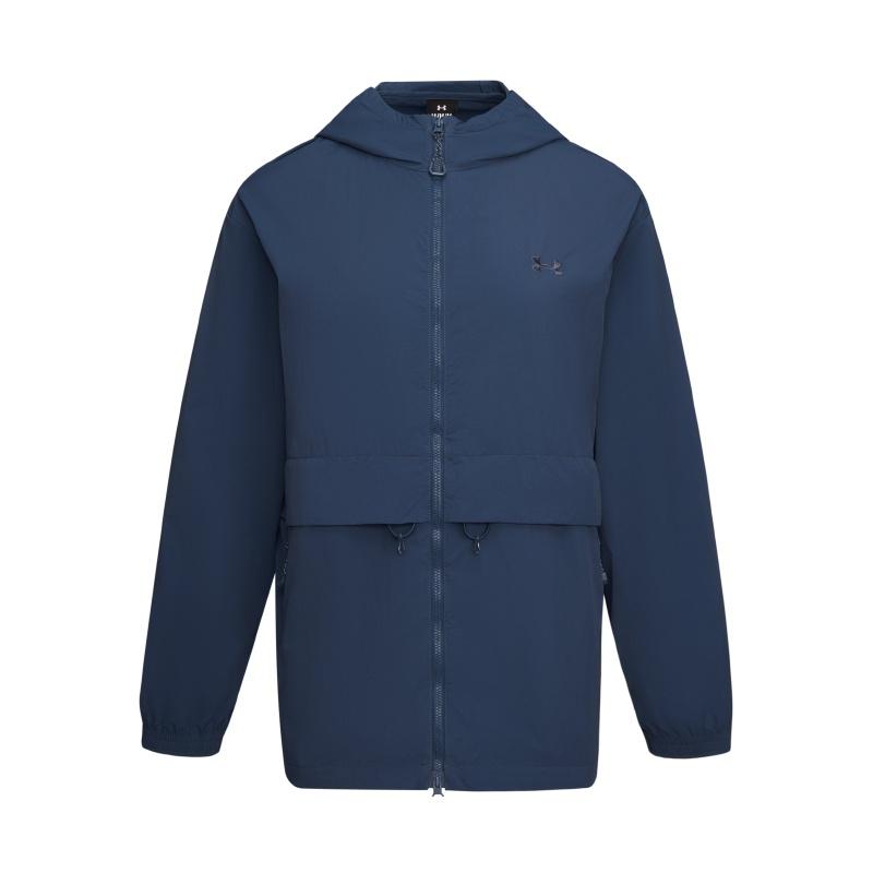 Under Armour Женская тканая спортивная повседневная куртка с капюшоном jackets 6014379-044