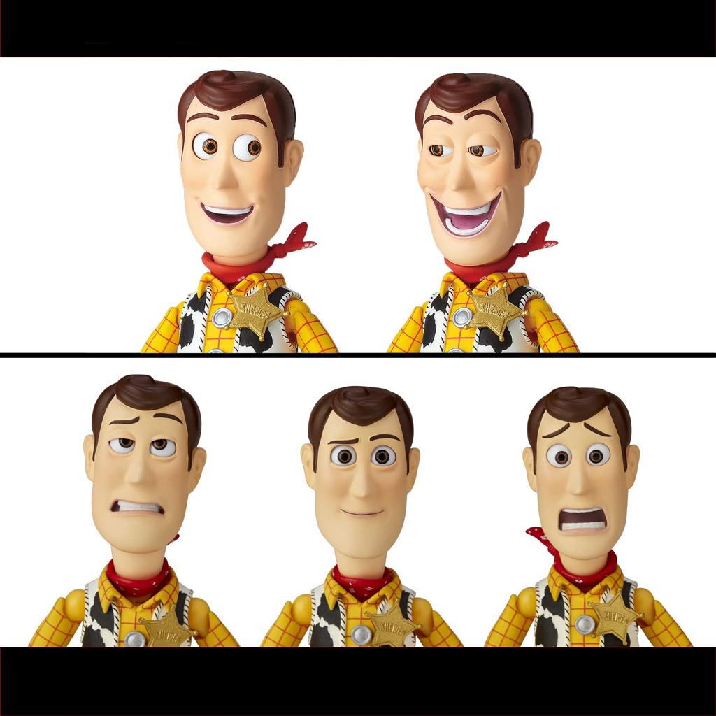 Kaiyodo Revoltech Toy Story Woody высота 150 мм окрашенная подвижная фигурка ver1.5 приблизительно. Немасштабируемый