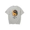 Футболка мужская с коротким рукавом и круглым вырезом Li Ning Skateboard Series Casual Sports с принтом, цвет белый AHSR509-3