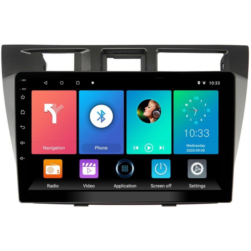 Автомобильный мультимедийный плеер Android 2 Din для Toyota Mark 2 JZX110 Verossa 2000-2007, головное устройство, стерео GPS-навигация, BT, WIFI, 1 + 16 ГБ