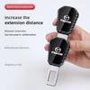Car Seat Belt Plug Extender Carbon Fiber Safety Strap Buckle For Mazda 3 6 2 5 CX-5 CX-30 CX-50 CX-90 CX-8 BT-50 CX-80 CX-70