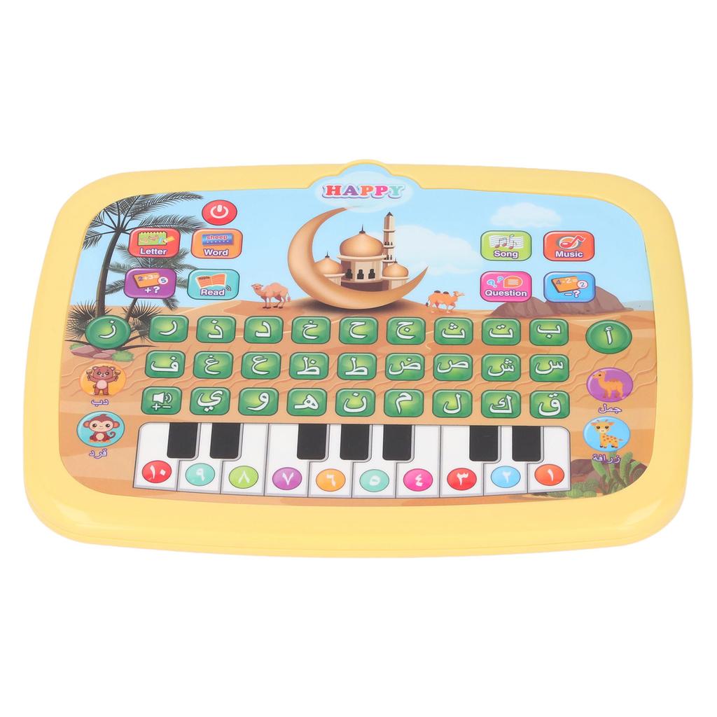 Child Arabic Learning Reading Machine Intelligent Educational Toy 28 Alphabet Words 10 Number