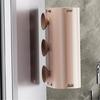 Wall Mounted Tissue Organizer Wet Wipes Dispenser Elegant Paper Towel Organizer